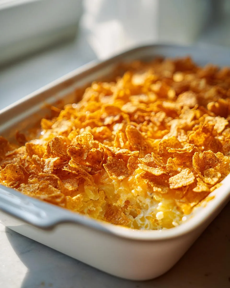 Easter Hash Brown Potato Casserole - detail 2