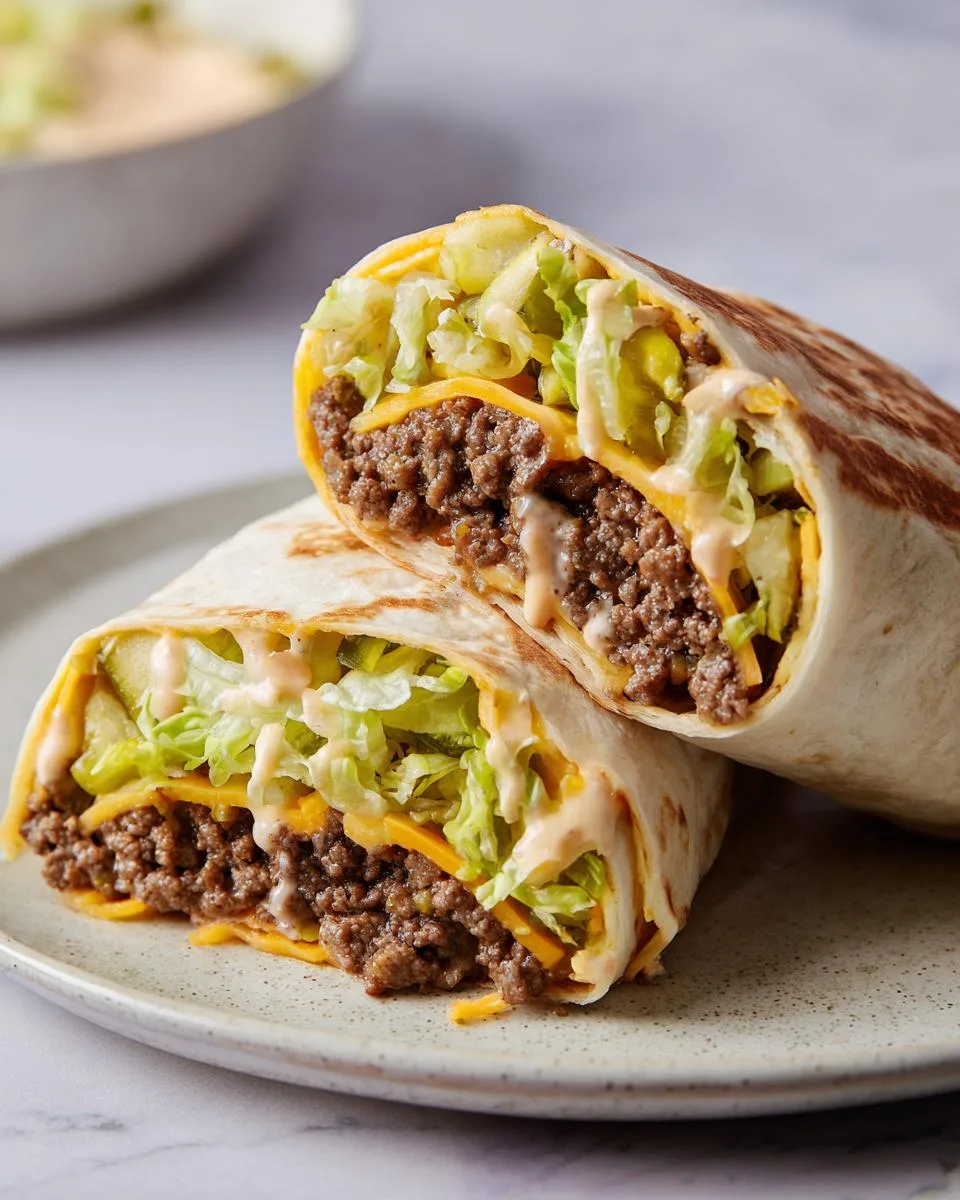 Easy Big Mac Wrap Recipe - detail 3