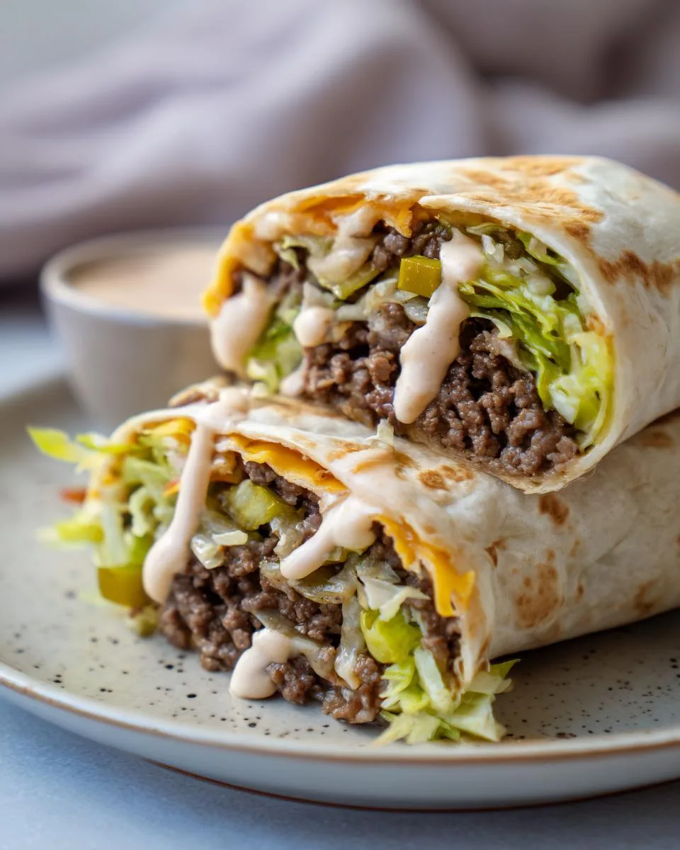 Easy Big Mac Wrap Recipe - detail 4