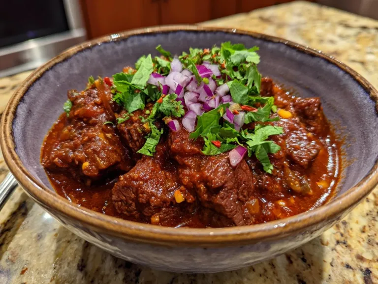 Easy Texas Beef Chili