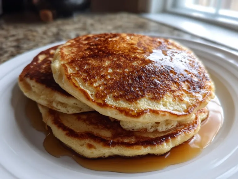 Fluffy Banana Pancake
