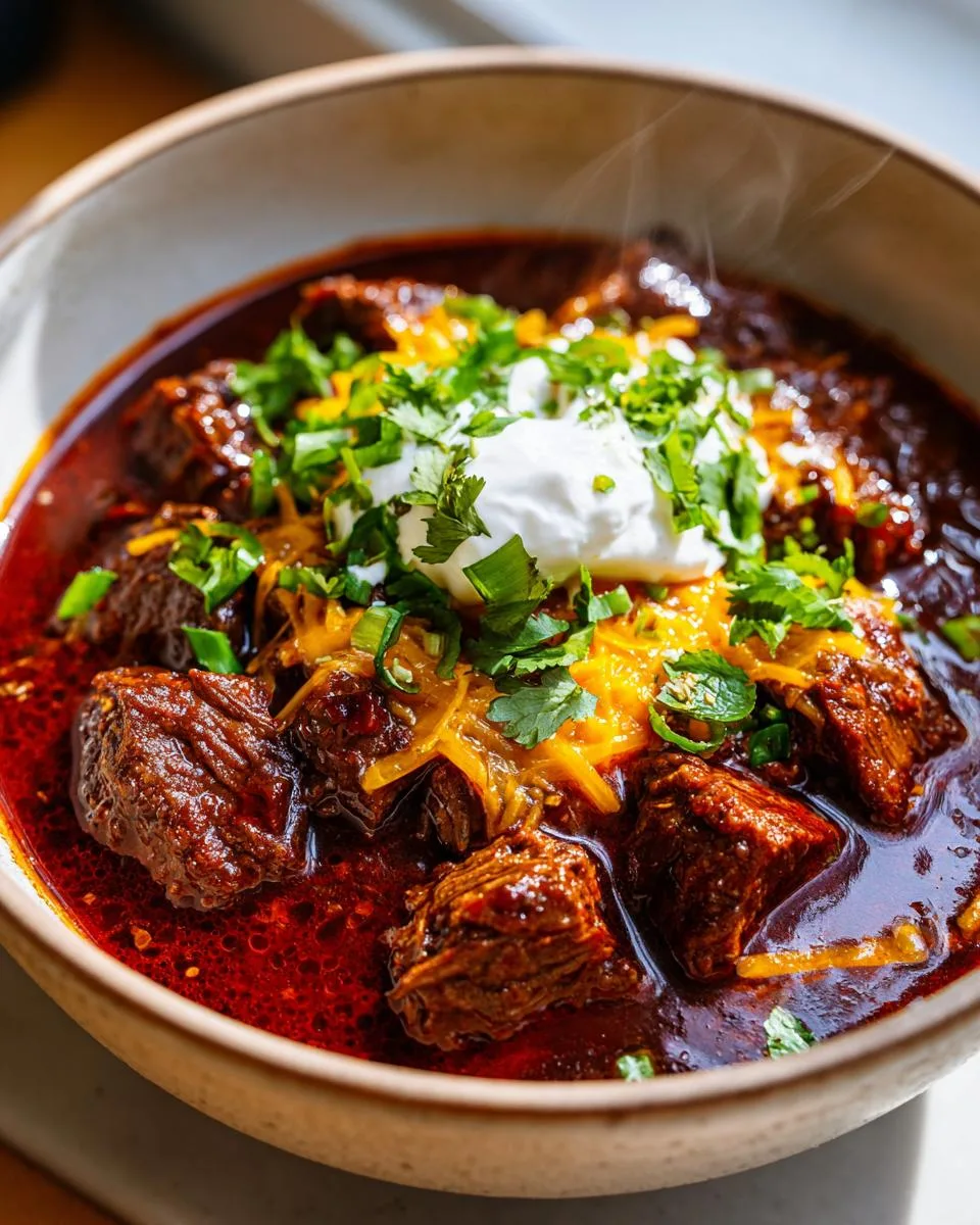Gochujang Beef Chili - detail 3