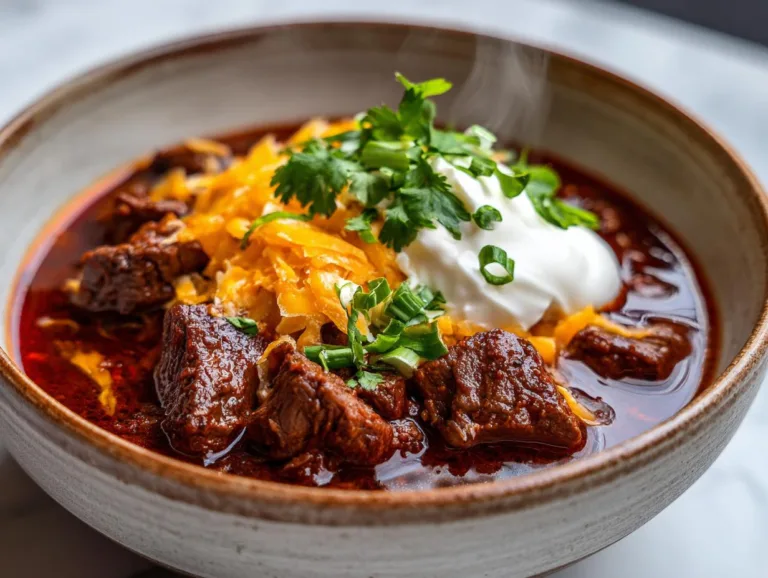 Gochujang Beef Chili