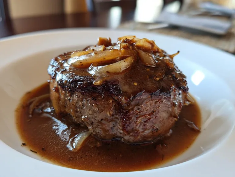 Hamburger Steak Savory Brown
