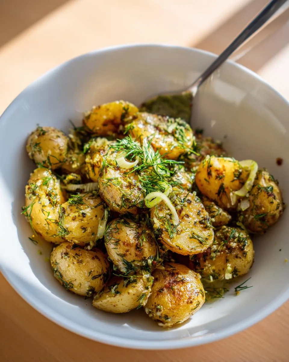 Healthy French Potato Salad Dill - detail 1