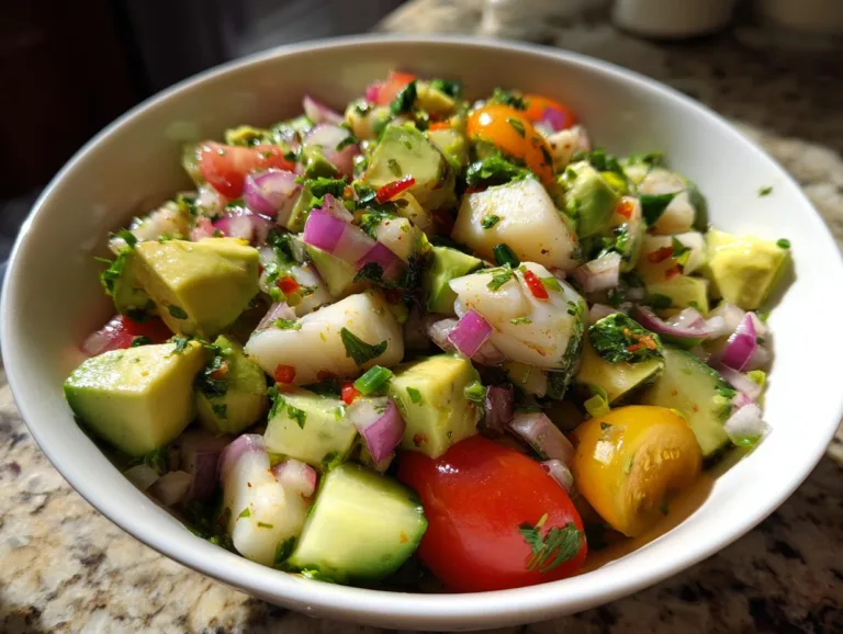 Hearts of Palm Ceviche (Vegan)
