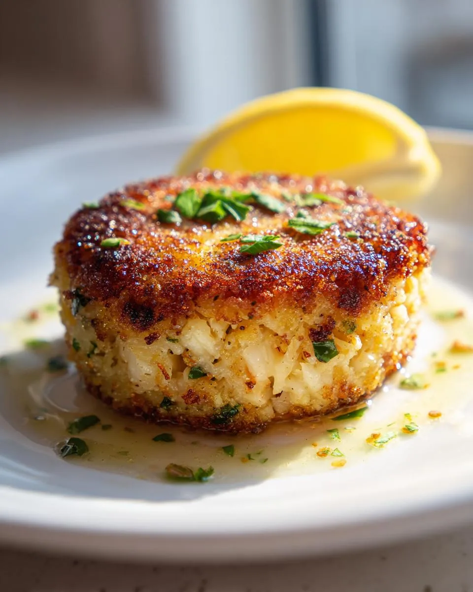 Hearts of Palm Crab Cakes - detail 3