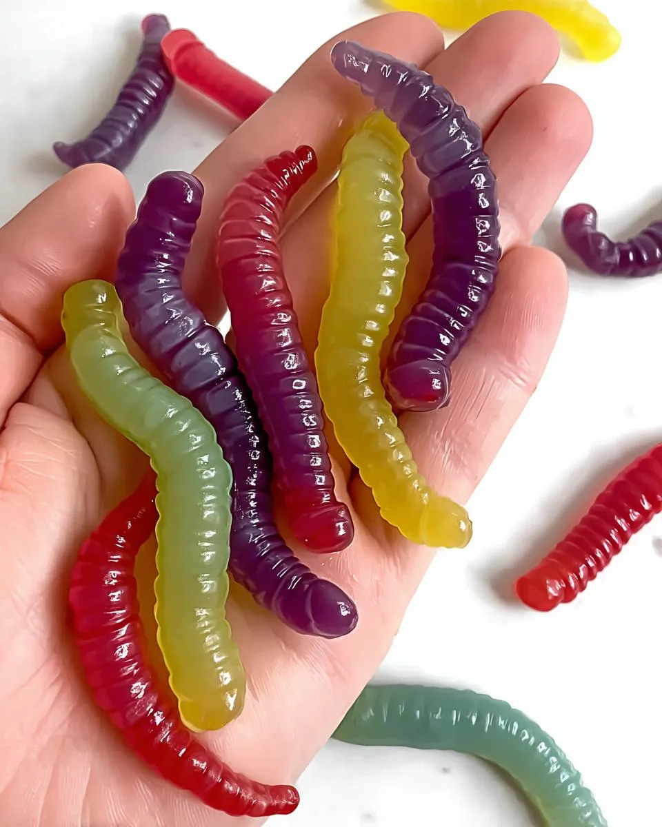 Homemade Gummy Worms - detail 3