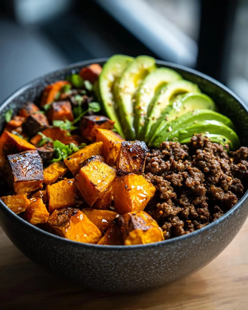 Hot Honey Beef Bowls - detail 3
