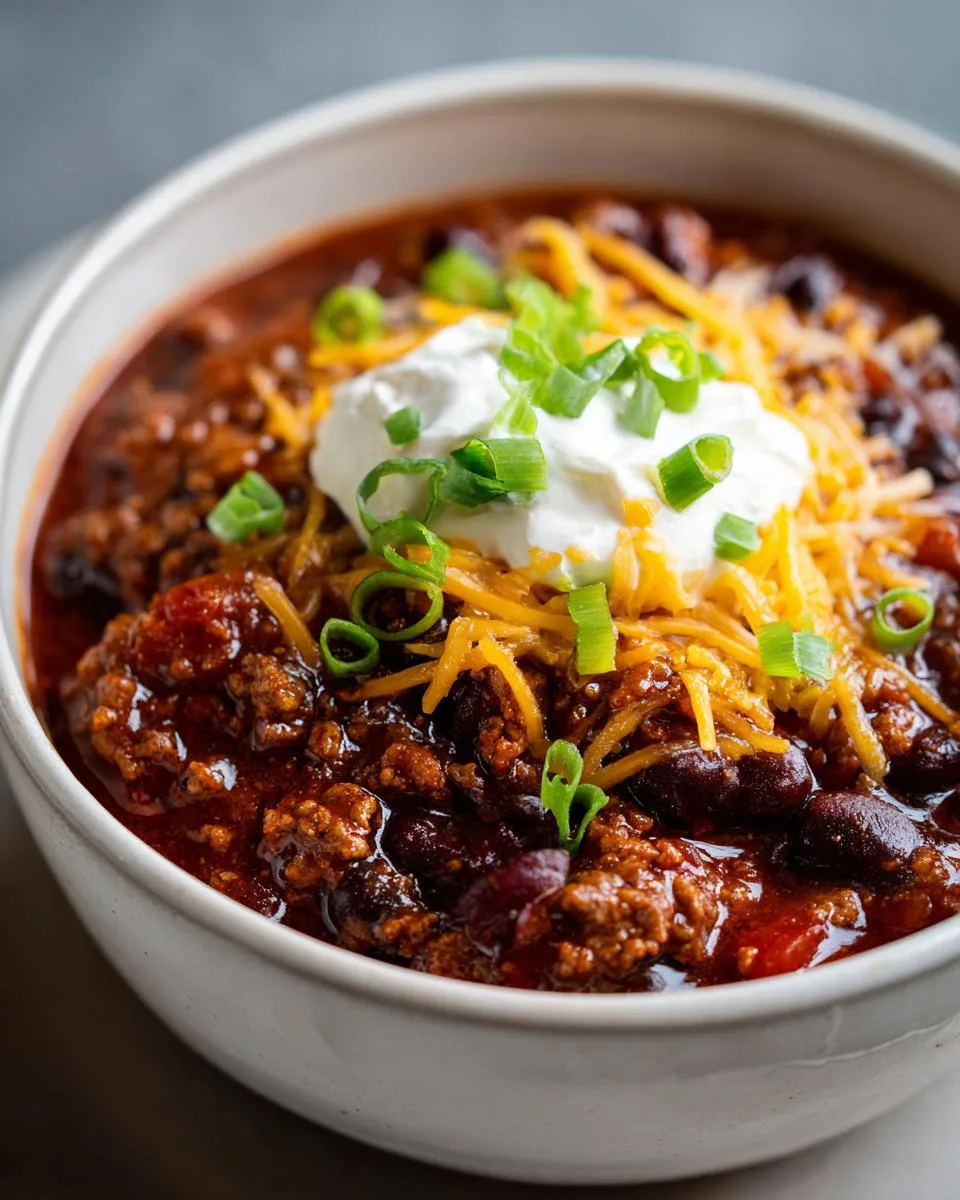 Instant Pot Beef Chili - detail 3