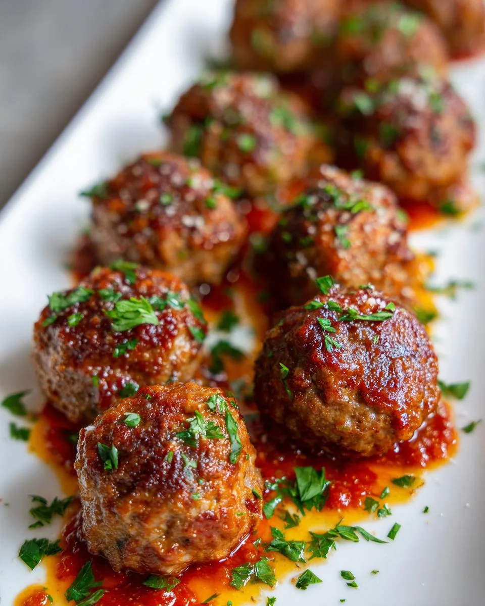 Italian Meatballs - detail 2