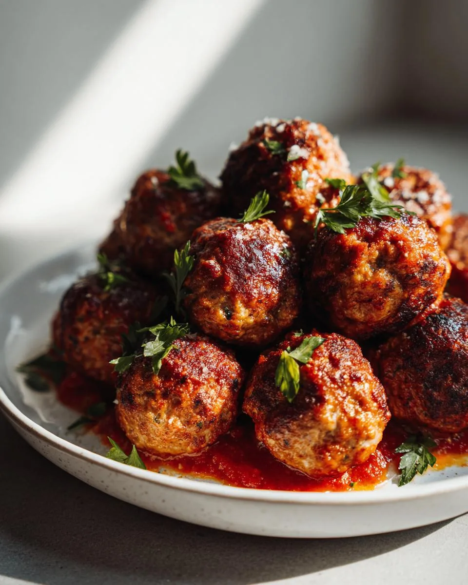 Italian Meatballs - detail 3
