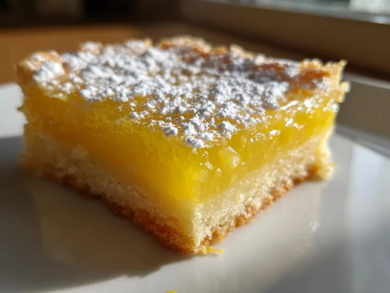 Japanese Yuzu Lemon Bars