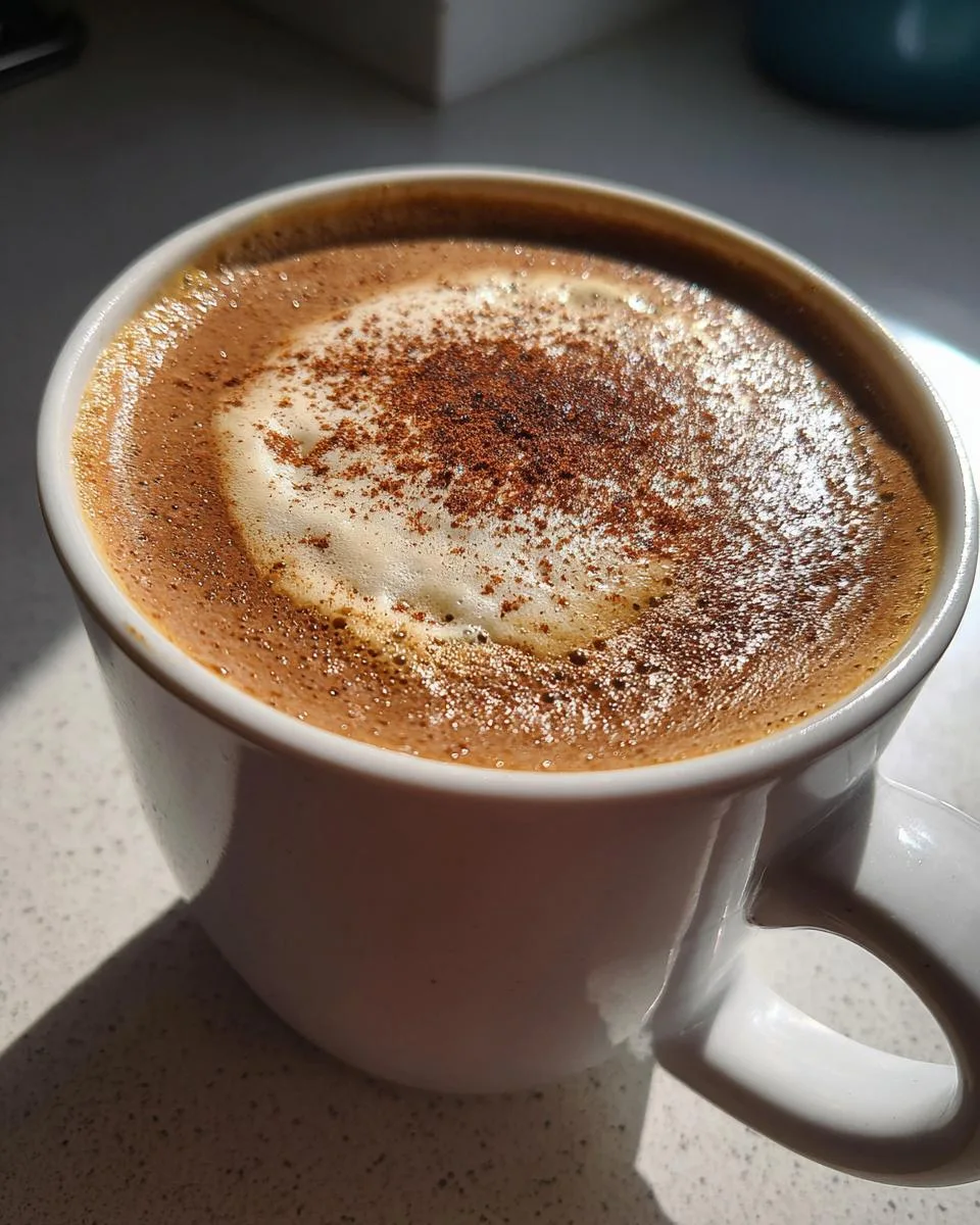 Mushroom Coffee Latte - detail 2