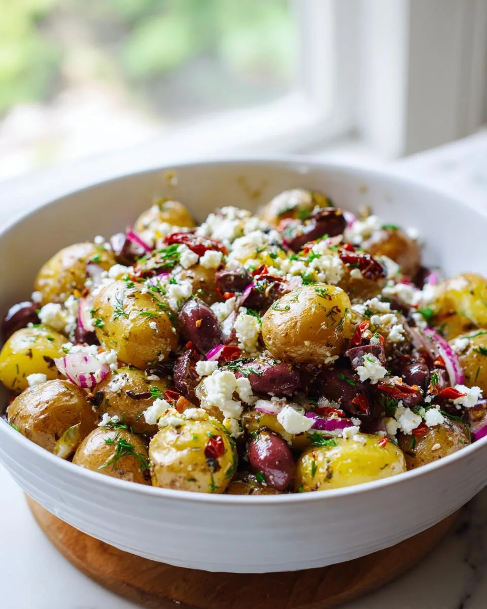 Olive Greek Potato Salad - detail 4