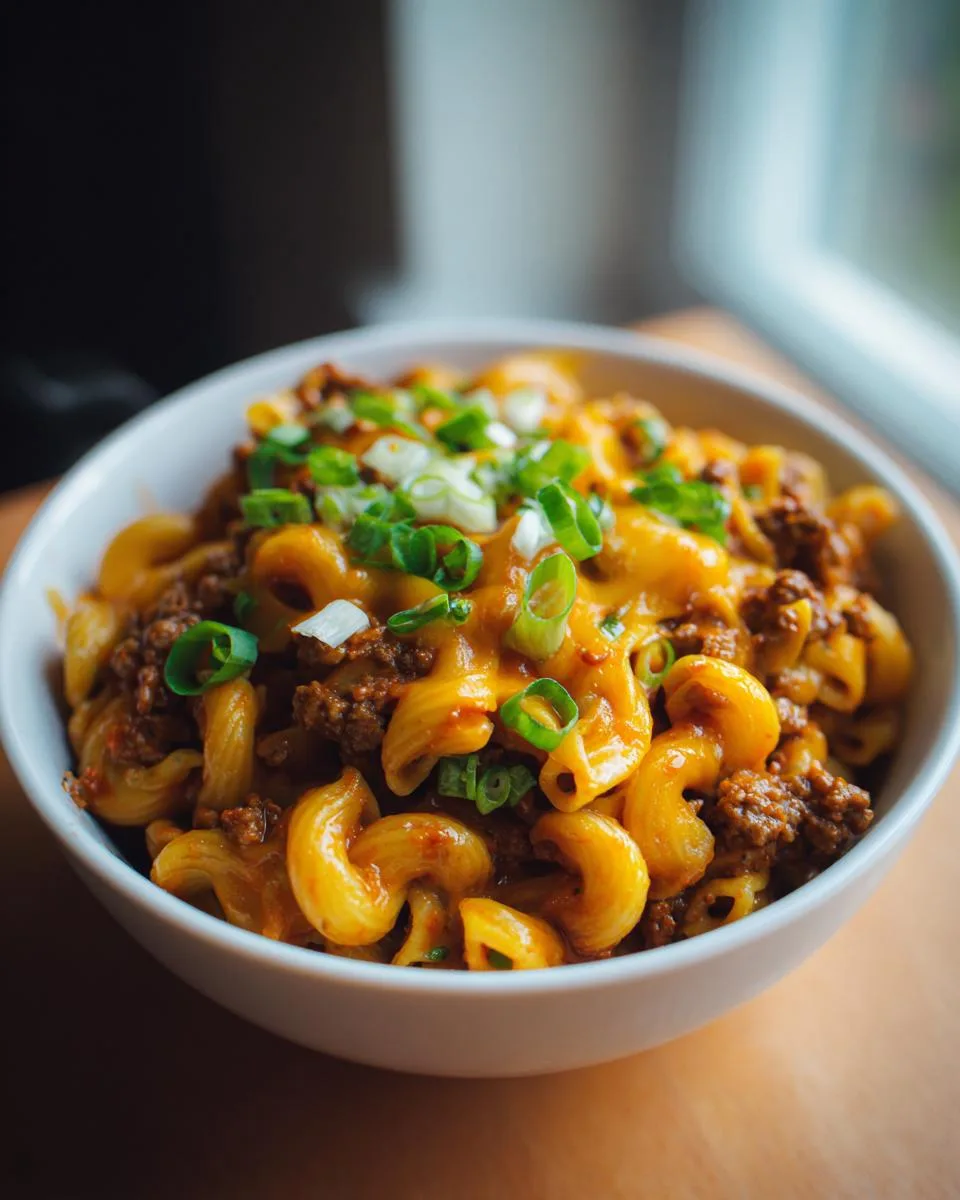 One Pot Beef Taco Pasta - detail 1
