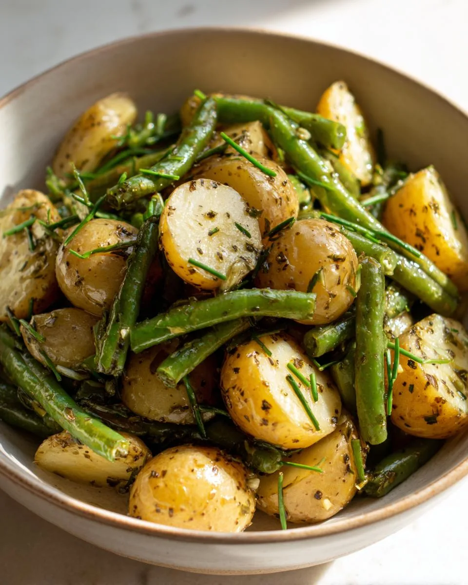 Quick Green Bean Potato Salad - detail 1