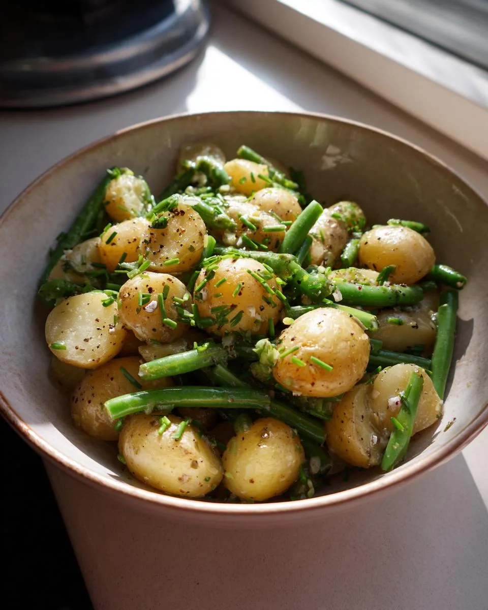 Quick Green Bean Potato Salad - detail 2