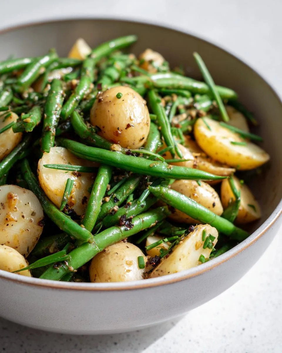Quick Green Bean Potato Salad - detail 4