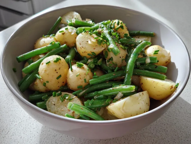 Quick Green Bean Potato Salad