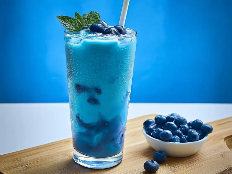 Starbucks Blueberry Blue Drink