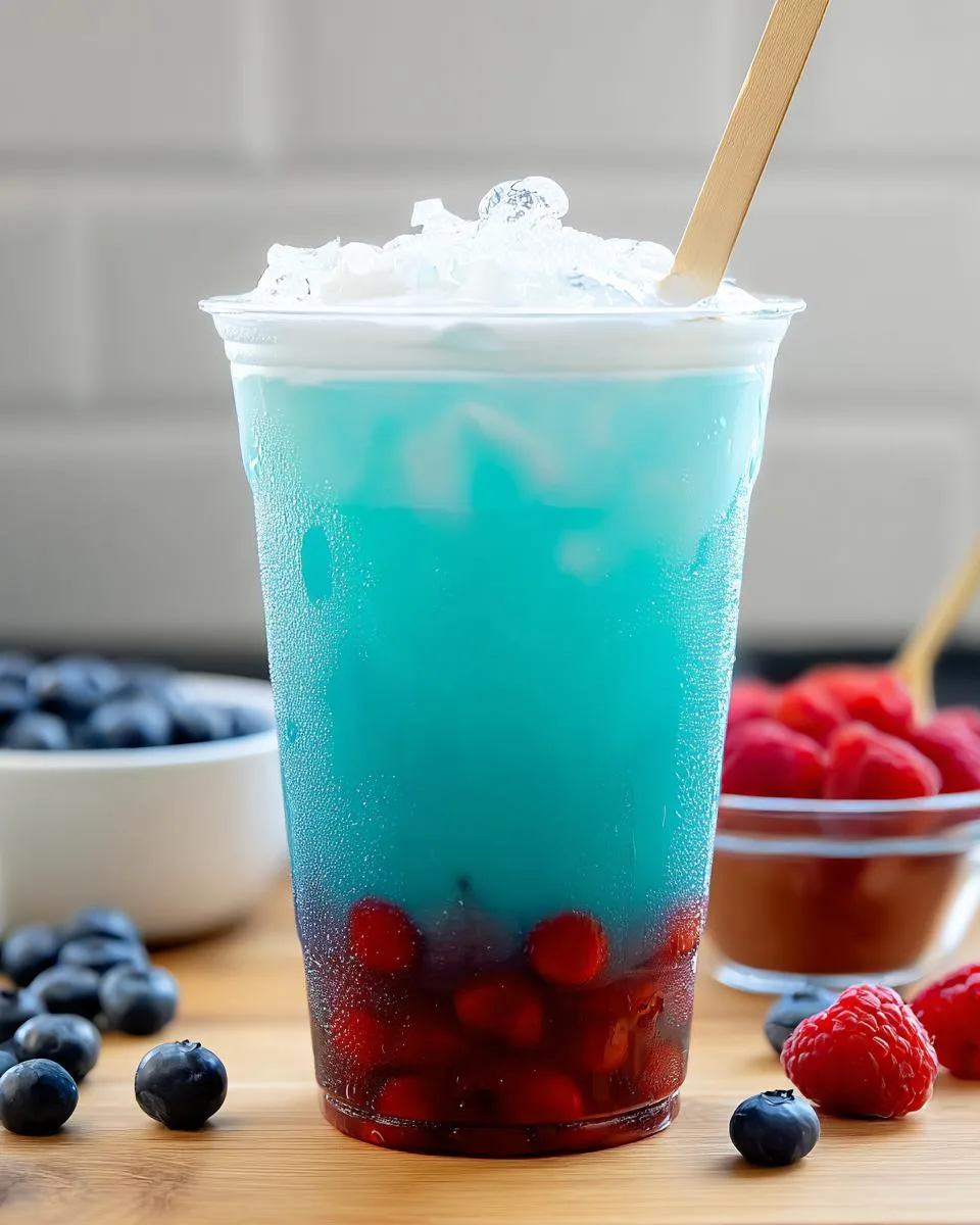 Starbucks Summer Skies Drink - detail 3