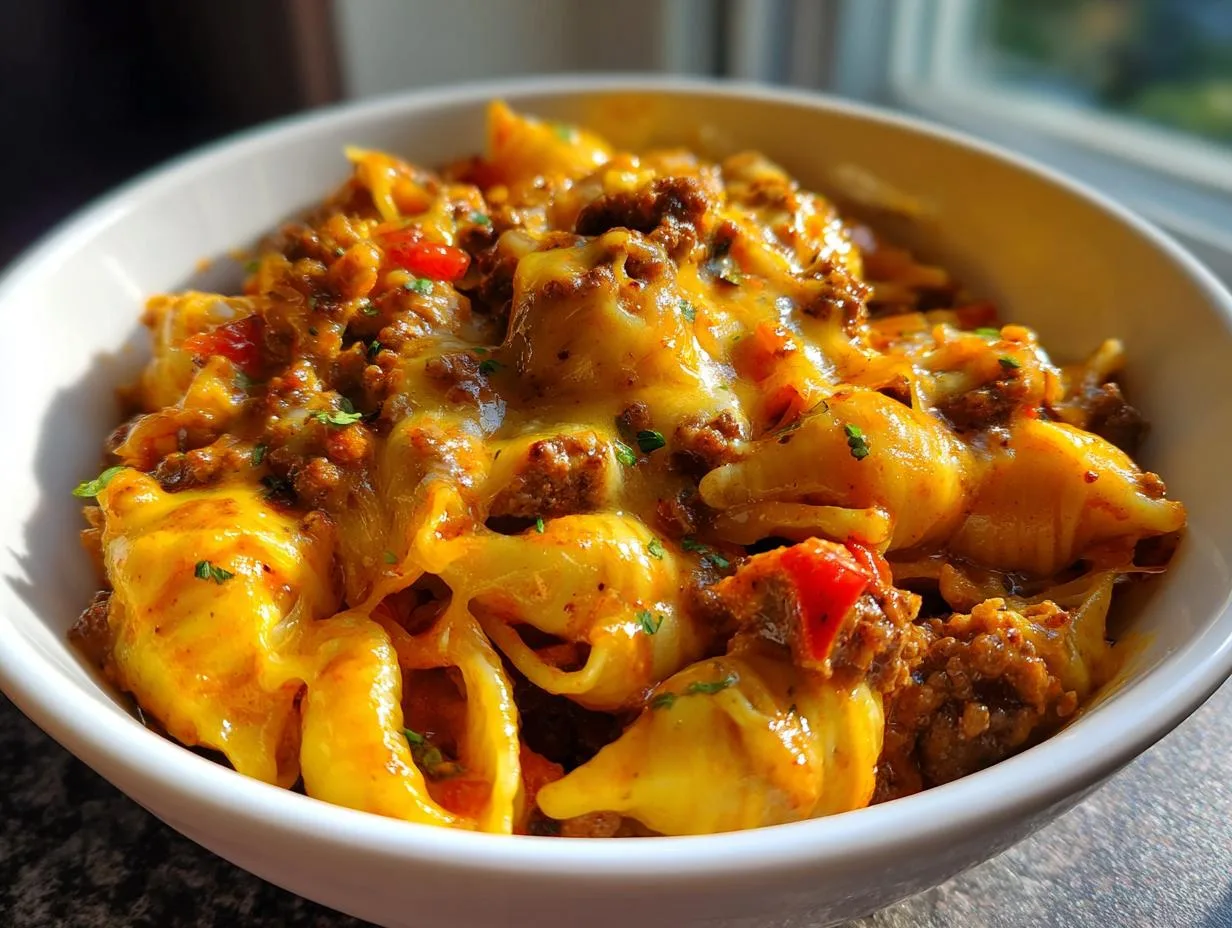 30-Minute Cheesy Taco Pasta Recipe for Tired Weeknights