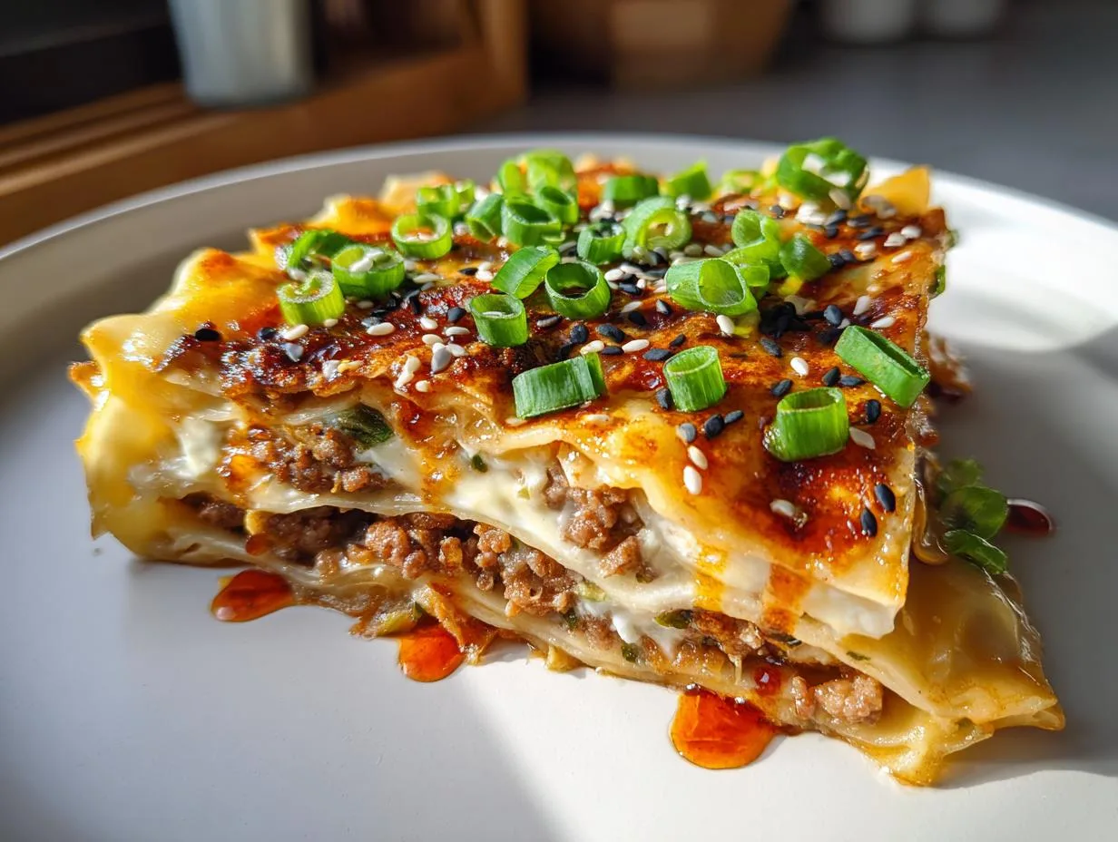 Irresistible TikTok Viral Dumpling Lasagna in Just 27 Wraps