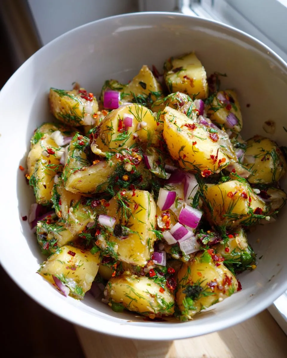 Turkish Dill Potato Salad - detail 3