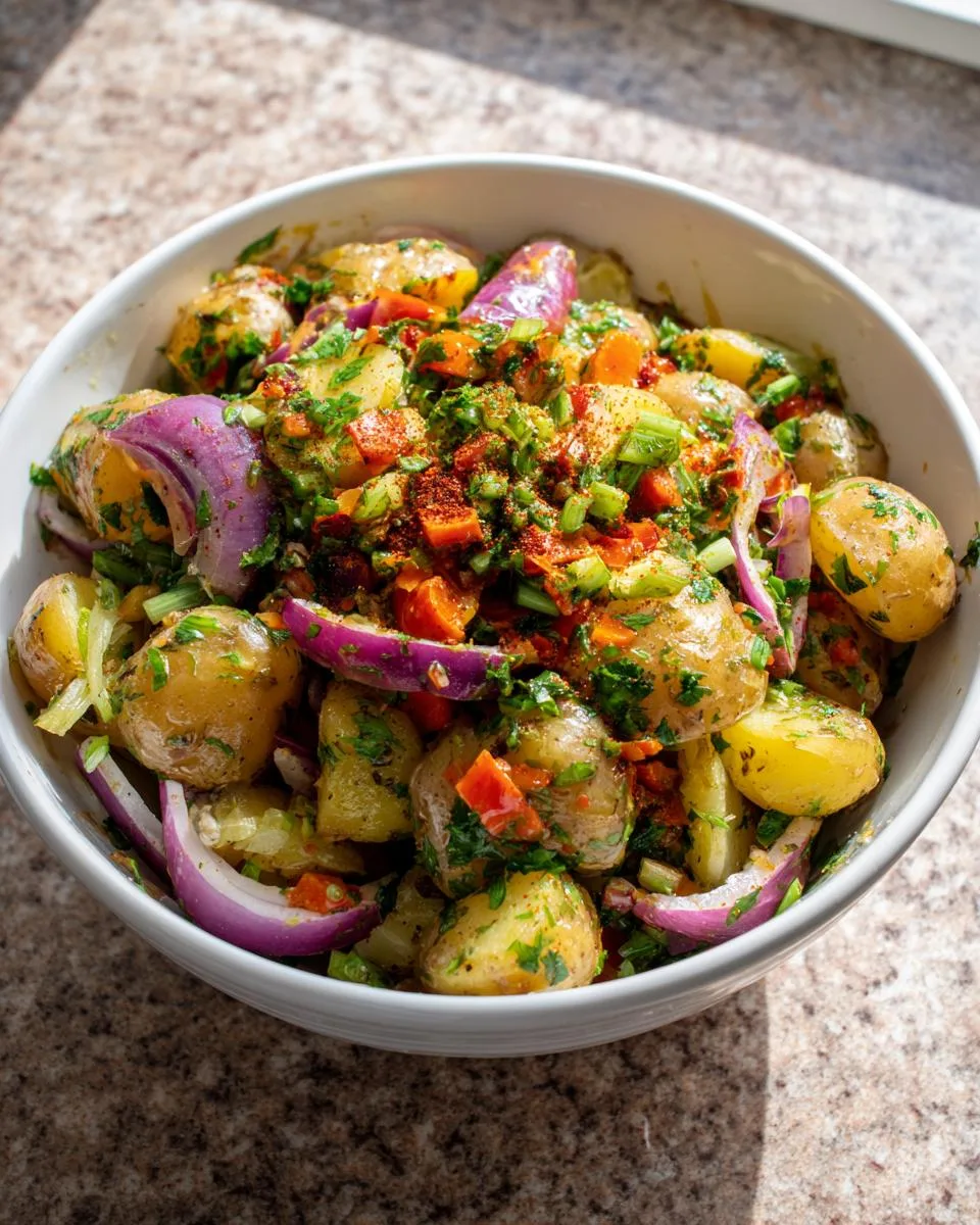 Turkish Potato Salad - detail 1