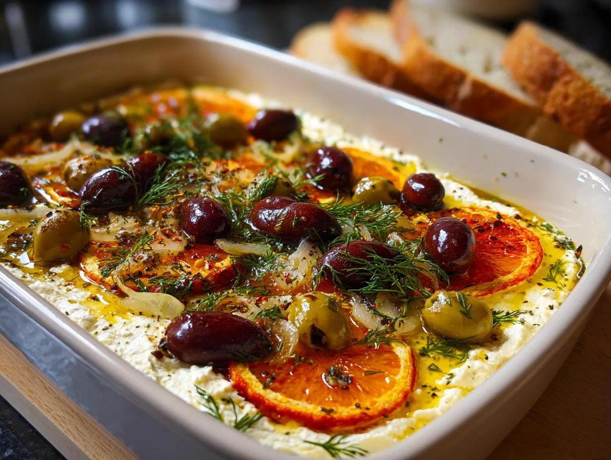 Creamy Whipped Feta w/ Blood Orange – A Taste Of Sensation