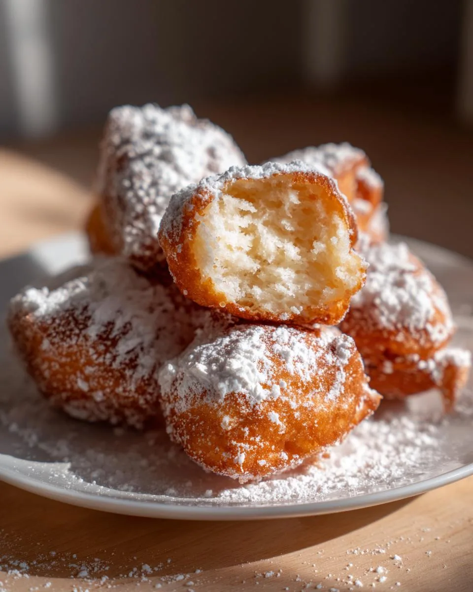 amazing vanilla french beignets - detail 3