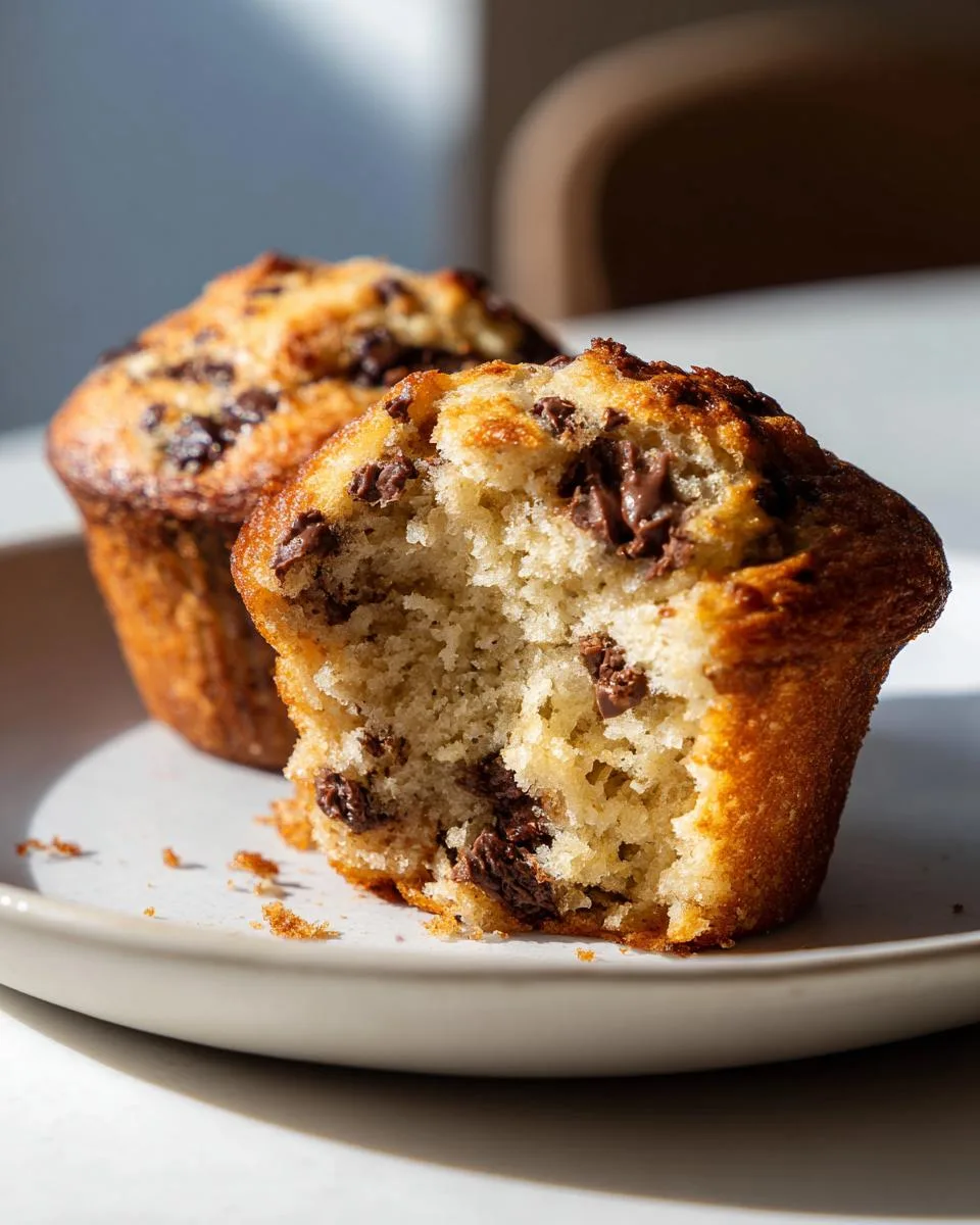 greek yogurt banana muffins - detail 2