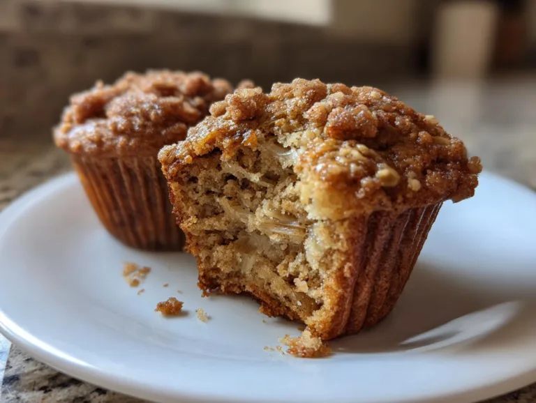 healthy banana oatmeal muffins