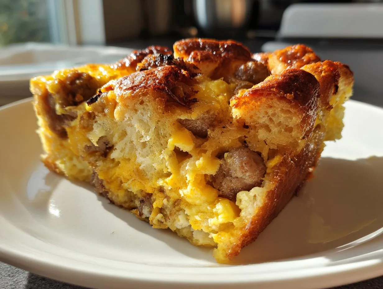 Savory Sausage and Egg Casserole: 6 Eggs of Blissful Comfort