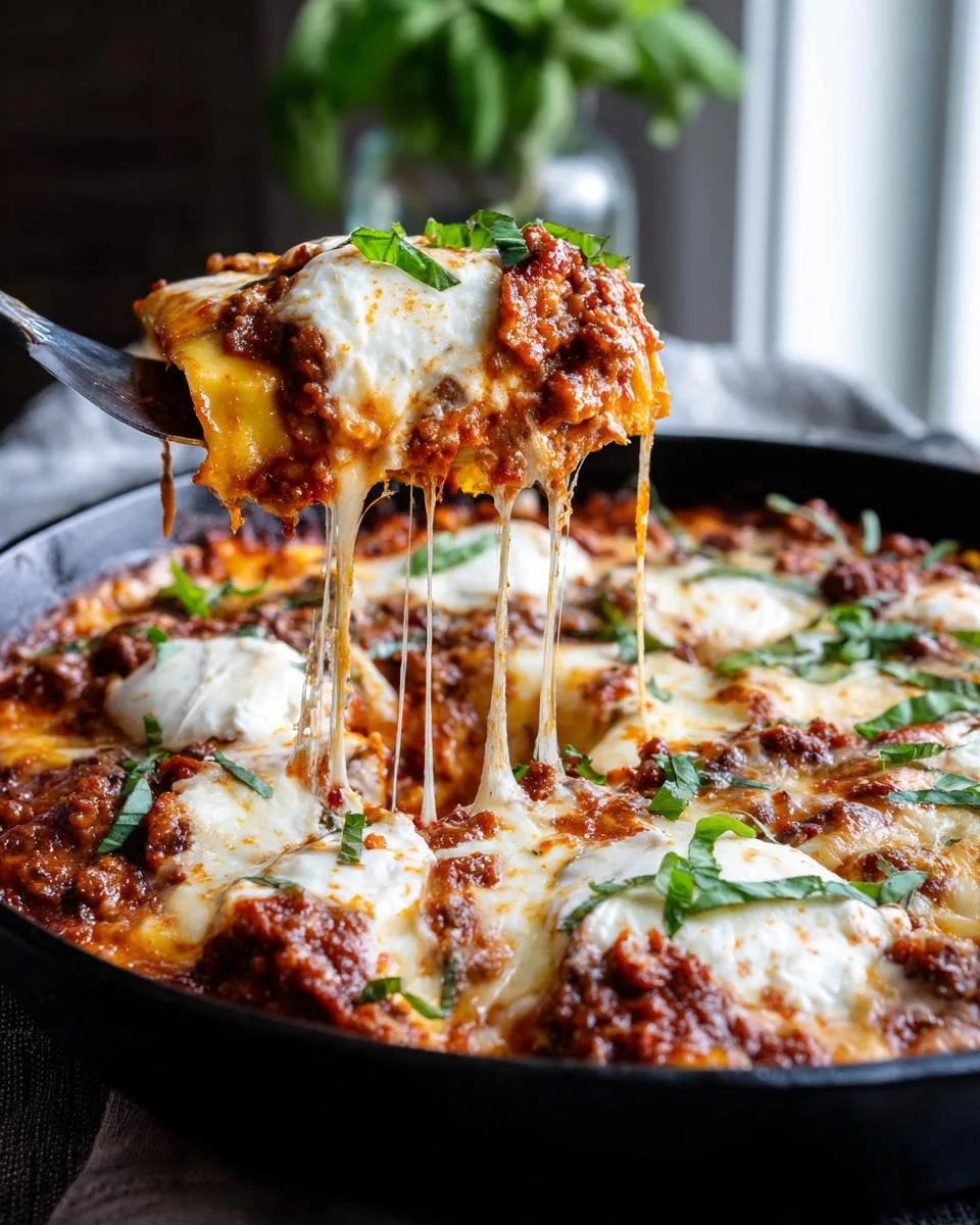 30-Minute Skillet Lasagna (One-Pot) - detail 2