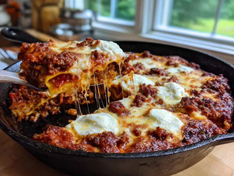 30-Minute Skillet Lasagna (One-Pot)