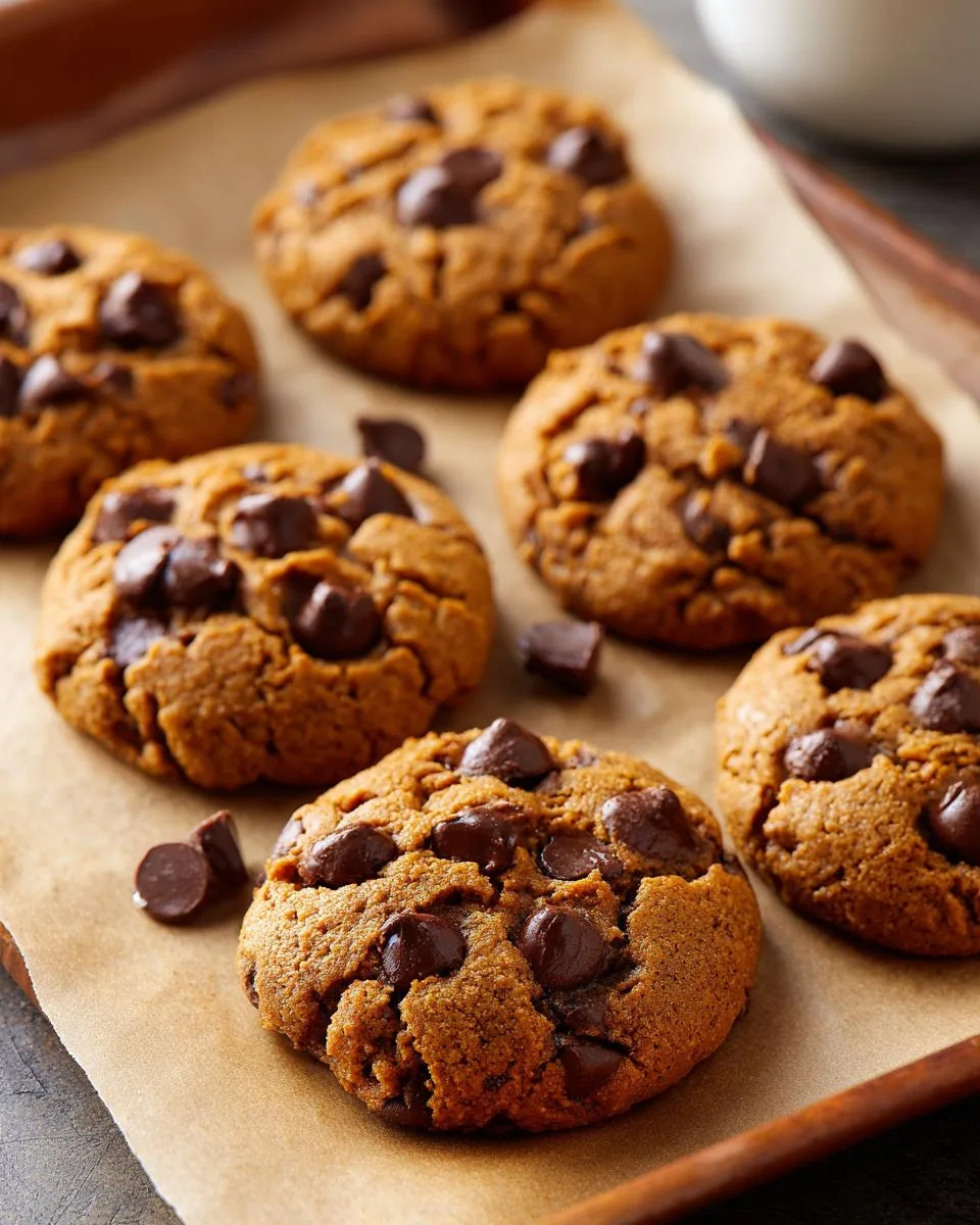 5 Ingredient Peanut Butter Chocolate Chip Cookies - detail 2