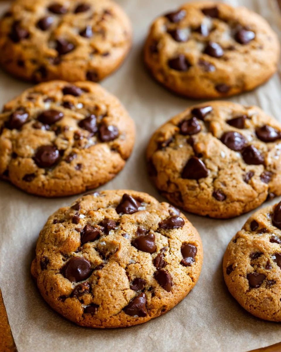 5 Ingredient Peanut Butter Chocolate Chip Cookies - detail 3