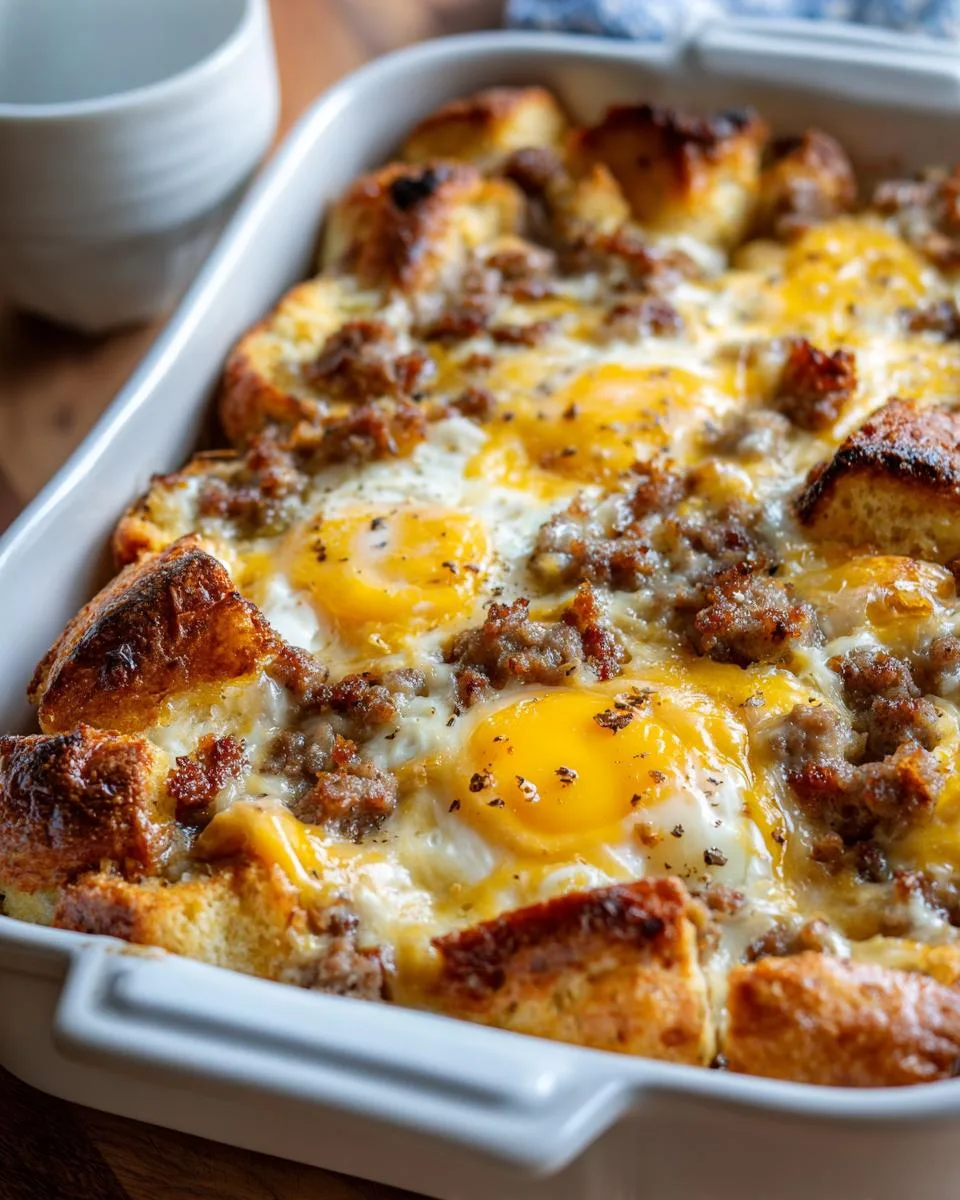 Biscuits and Gravy (Breakfast Casserole) - detail 3