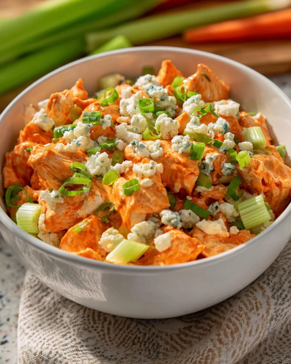 Creamy Buffalo Chicken Salad Bowl - detail 3