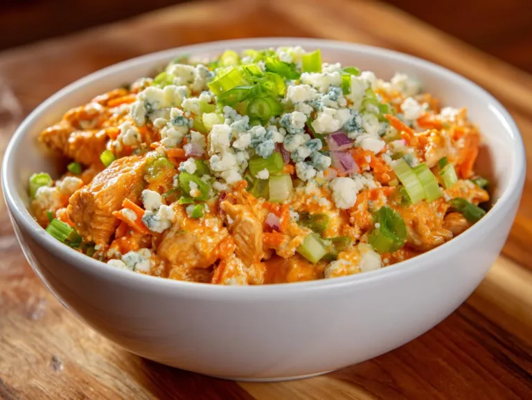 Creamy Buffalo Chicken Salad Bowl