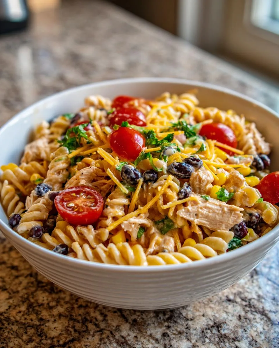 Creamy Cowboy Pasta Salad Recipe - detail 3
