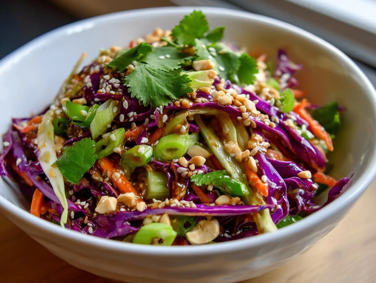 15-Minute Crunchy Cabbage Salad That’ll Steal Your Heart