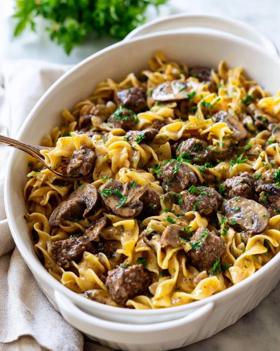 Easy One-Pan Beef Stroganoff - detail 3