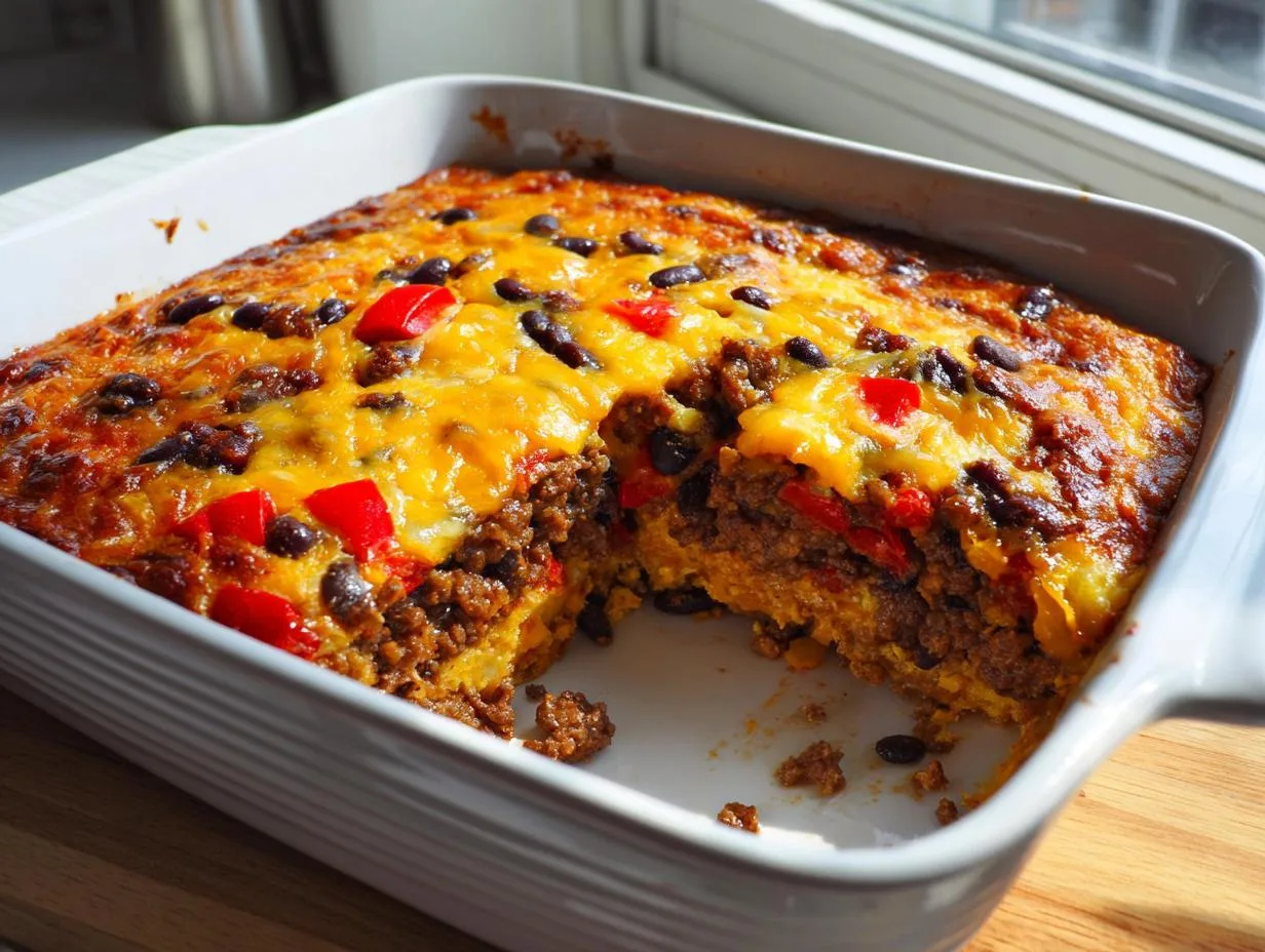 30-Minute Easy Taco Bake Casserole That Kids Devour