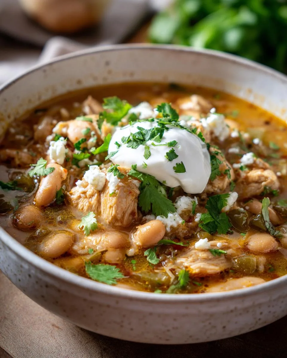 Easy White Chicken Chili - detail 1