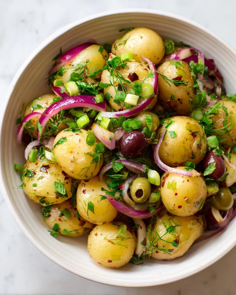 Greek Potato Salad Recipe - detail 1