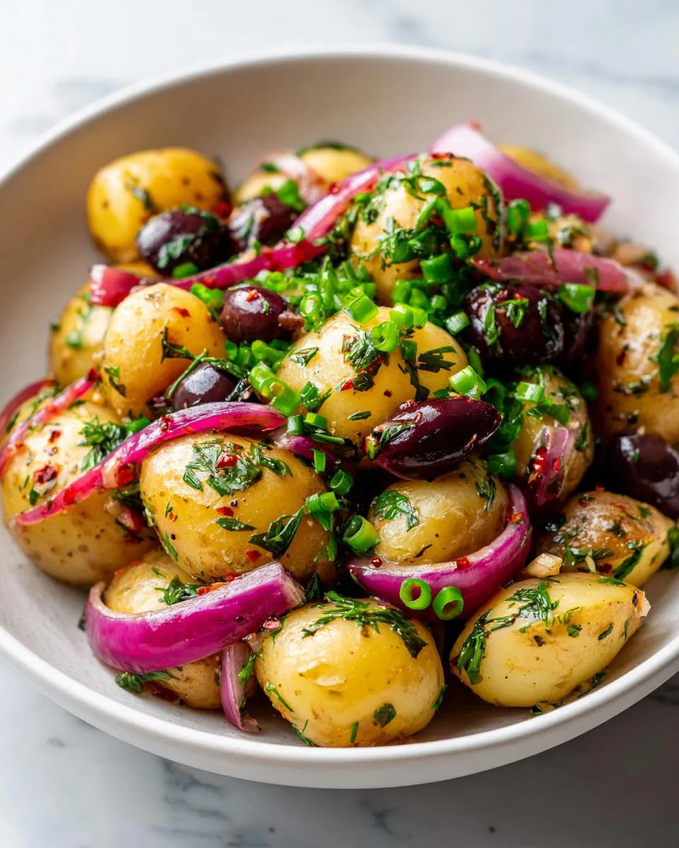 Greek Potato Salad Recipe - detail 2