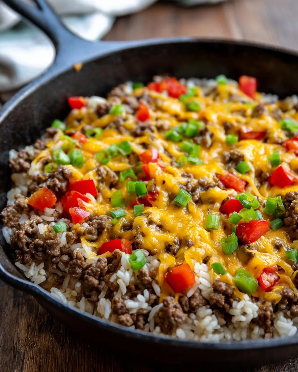 Ground Beef Rice Skillet - detail 3